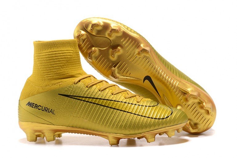 mercurial superfly cr7 gold white