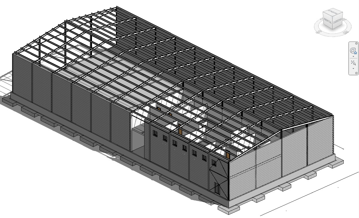Nave Industrial - Anteproyecto de Juan Carlos Asencio