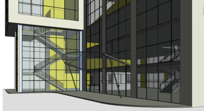 Edificio de Oficinas / Auditorio - Óscar Carazo