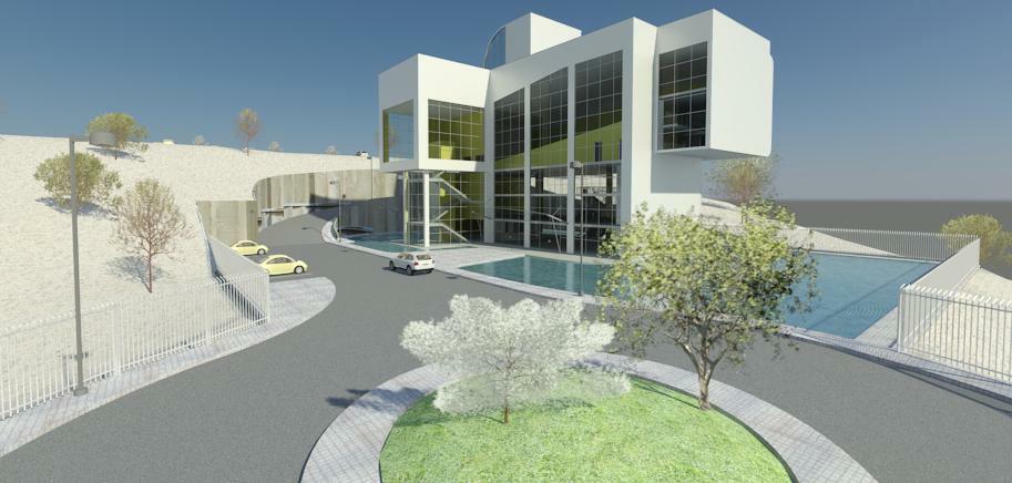 Edificio de Oficinas / Auditorio - Óscar Carazo