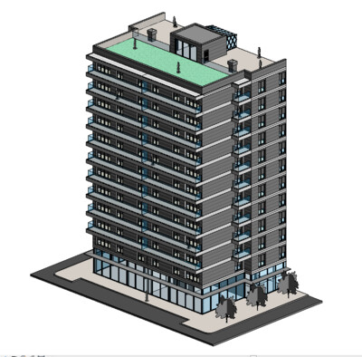 Edificio de Viviendas - Ander Barandiaran