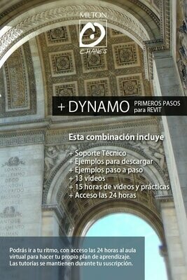 (1 Curso) Dynamo (+18 Vídeos) - Vídeos y Prácticas +15 horas)