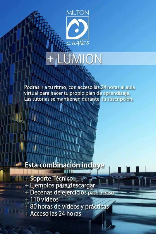 Lumion (+100 vídeos) Curso Online