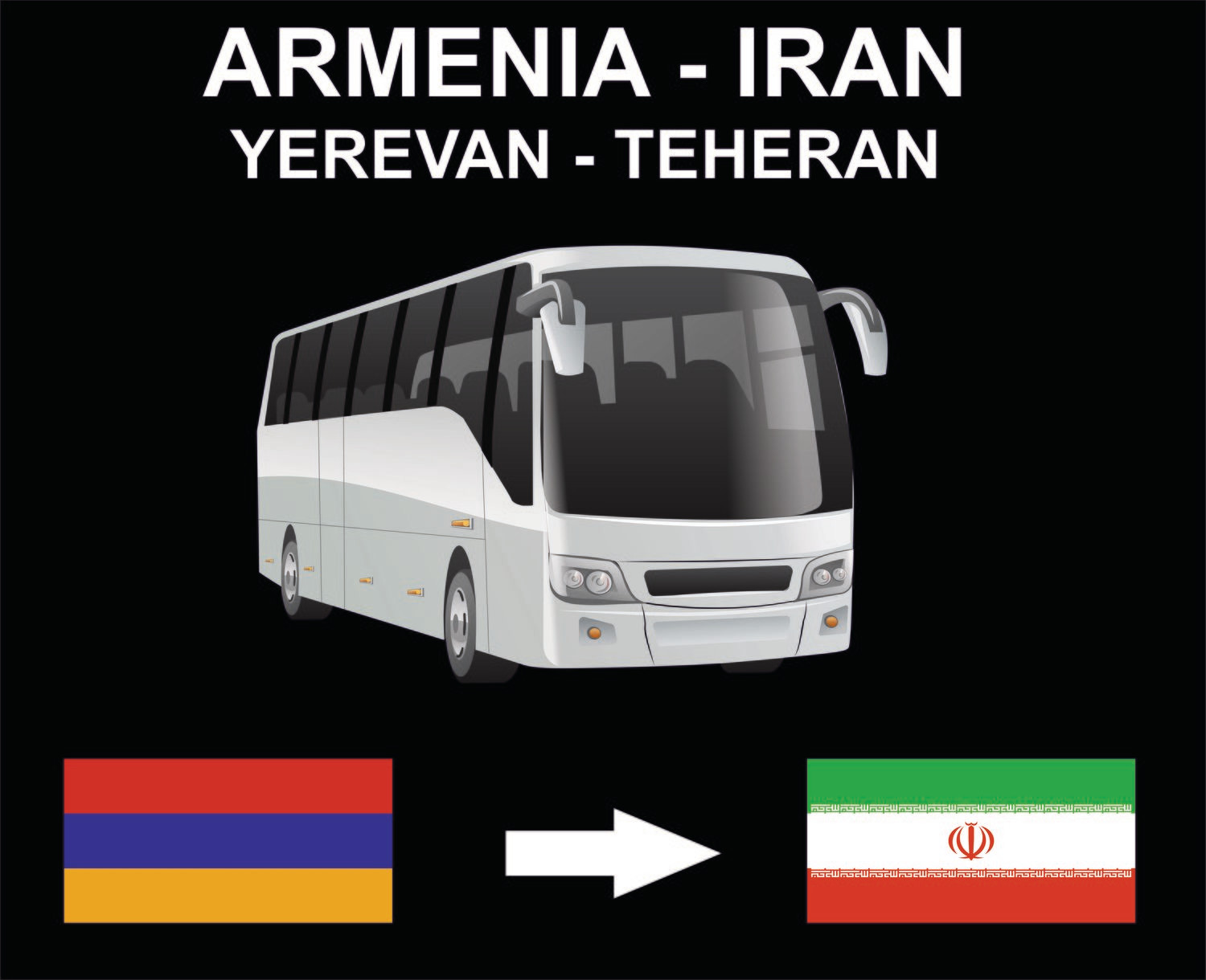 Armenia To Iran Bus Ticket: Yerevan - Tehran