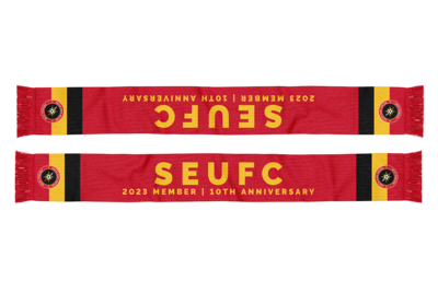 SEUFC 10th Anniversary Scarf