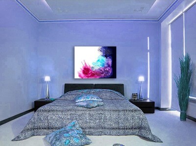 bedroom artwork