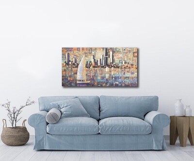 melbourne painting in loungeroom