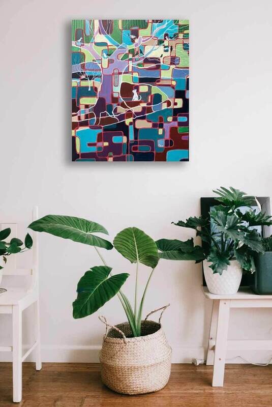 abstract realist paintings