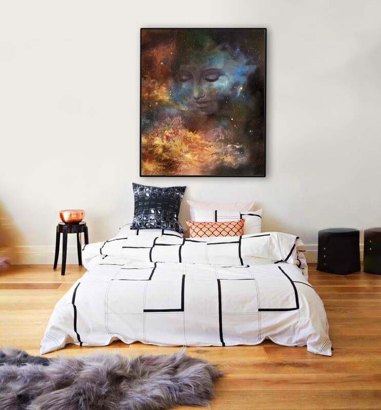 bedroom art