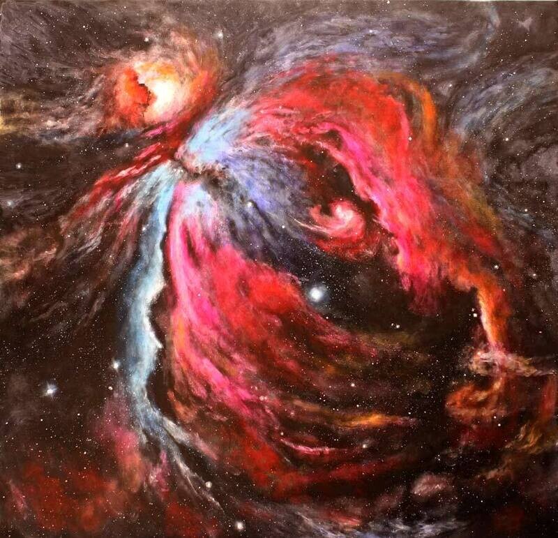 Painting a Nebula -Deep Space