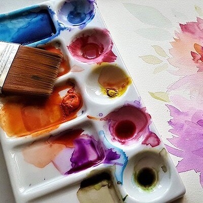 Watercolours plus - DIY Package Course with all Fundamental Modules