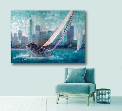 Art prints on canvas - Melbourne Inspired