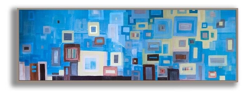 abstract melbourne painting