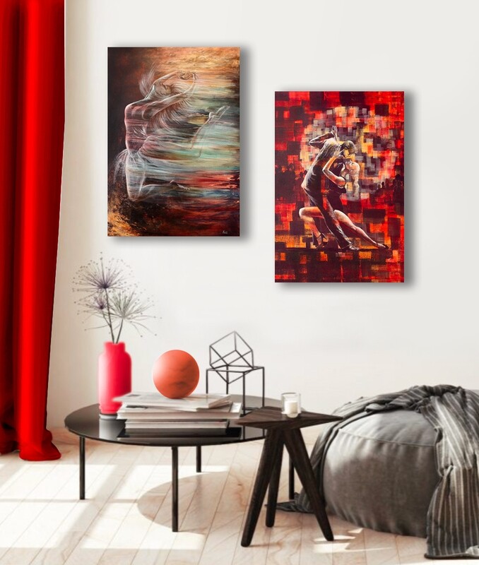 Paintings of dance
