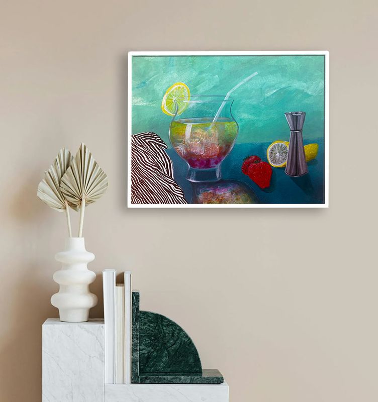 add a white frame