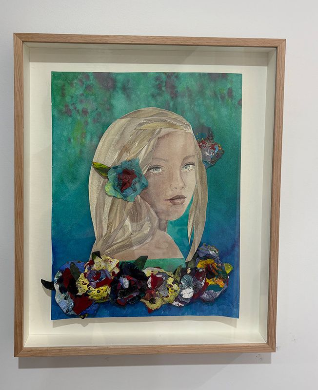 Original mixed media painting - &#39;GG iv&#39; - 40x50 cm ,  mixed media