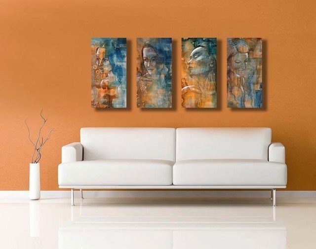 Artist figure print - &#39;Dreamer ii&#39;  - hand-finished limited edition canvas reproduction or giclee print on paper