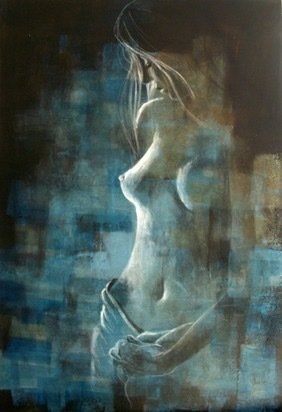 Solitude  - hand-finished limited edition/100 canvas reproduction or giclee print on paper