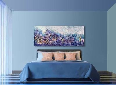 Ocean Artist Print - 'Camouflage i' - extra-large hand-finished canvas reproduction from