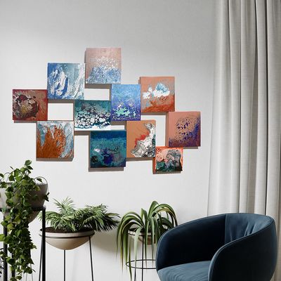 Abstract suite - 'Complexity iii' - multi-panel artwork