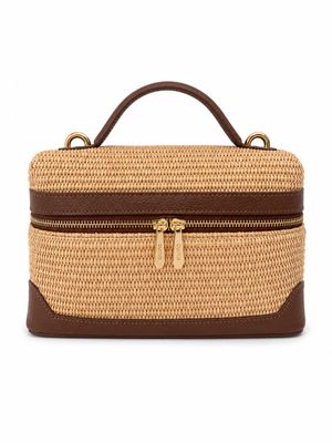 Marrone rafia bag mini Marrone rafia bag mini