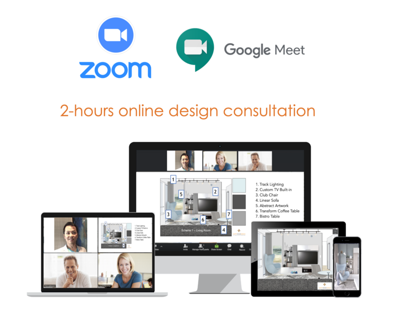 2-hour online design consultation