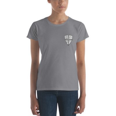 Women's short sleeve t-shirt w/Logo on Left