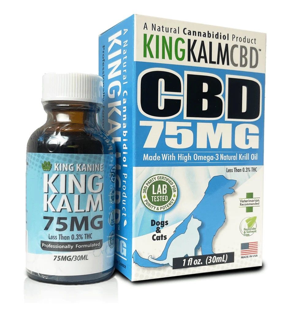 King Kalm CBD Oil - 75mg