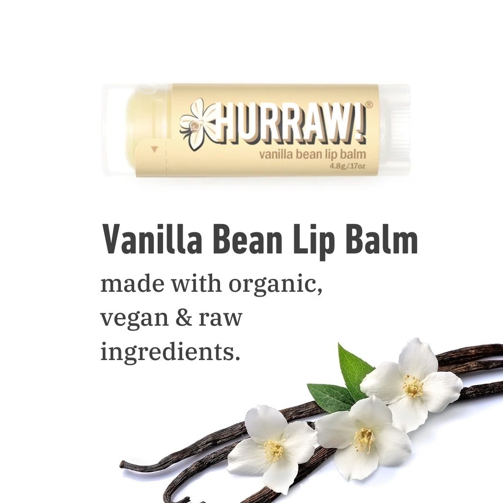 Hurraw! Vanilla Bean Lip Balm