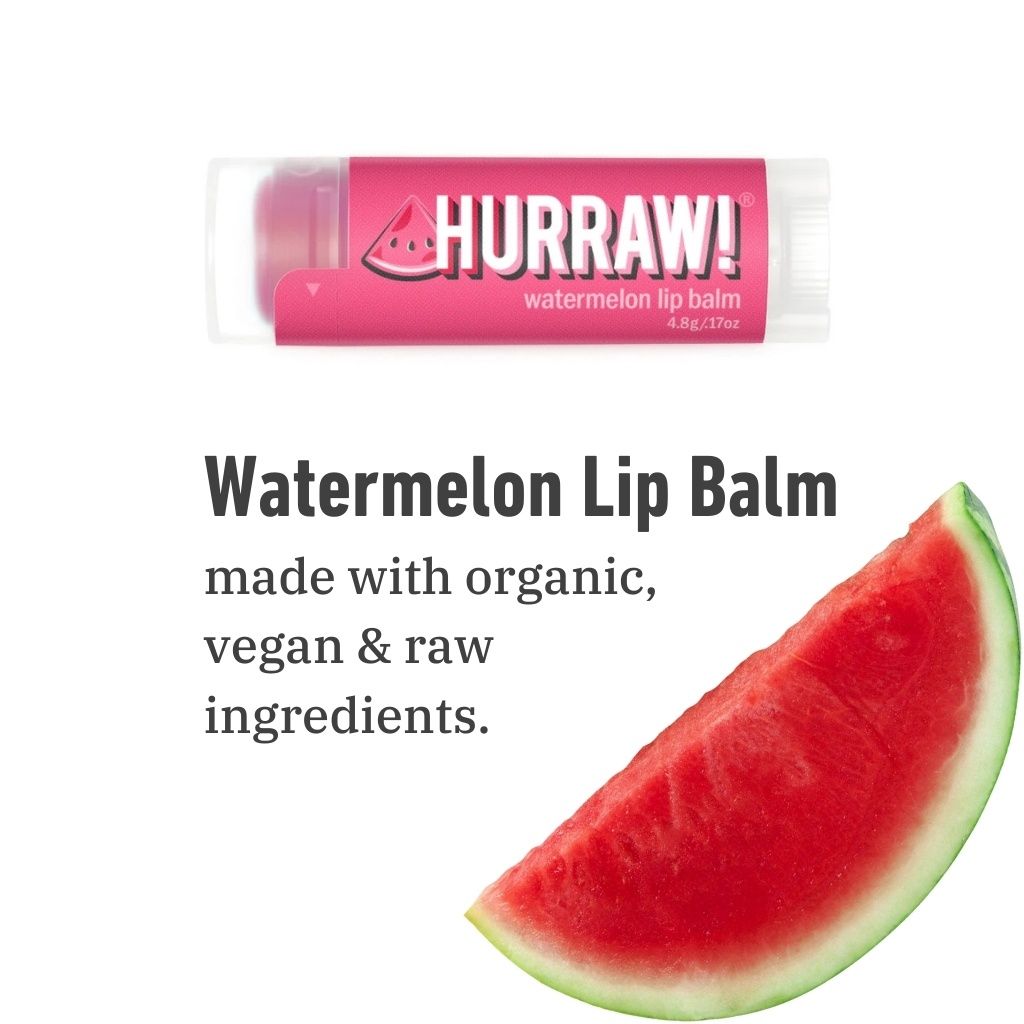 Hurraw! Watermelon Lip Balm