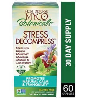 MycoBotanicals Stress Capsules - Host Defense Mushrooms