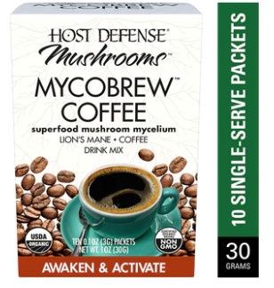 Mycobrew Coffee Lion's Mane Coffee Drink Mix - Host Defense Mushrooms