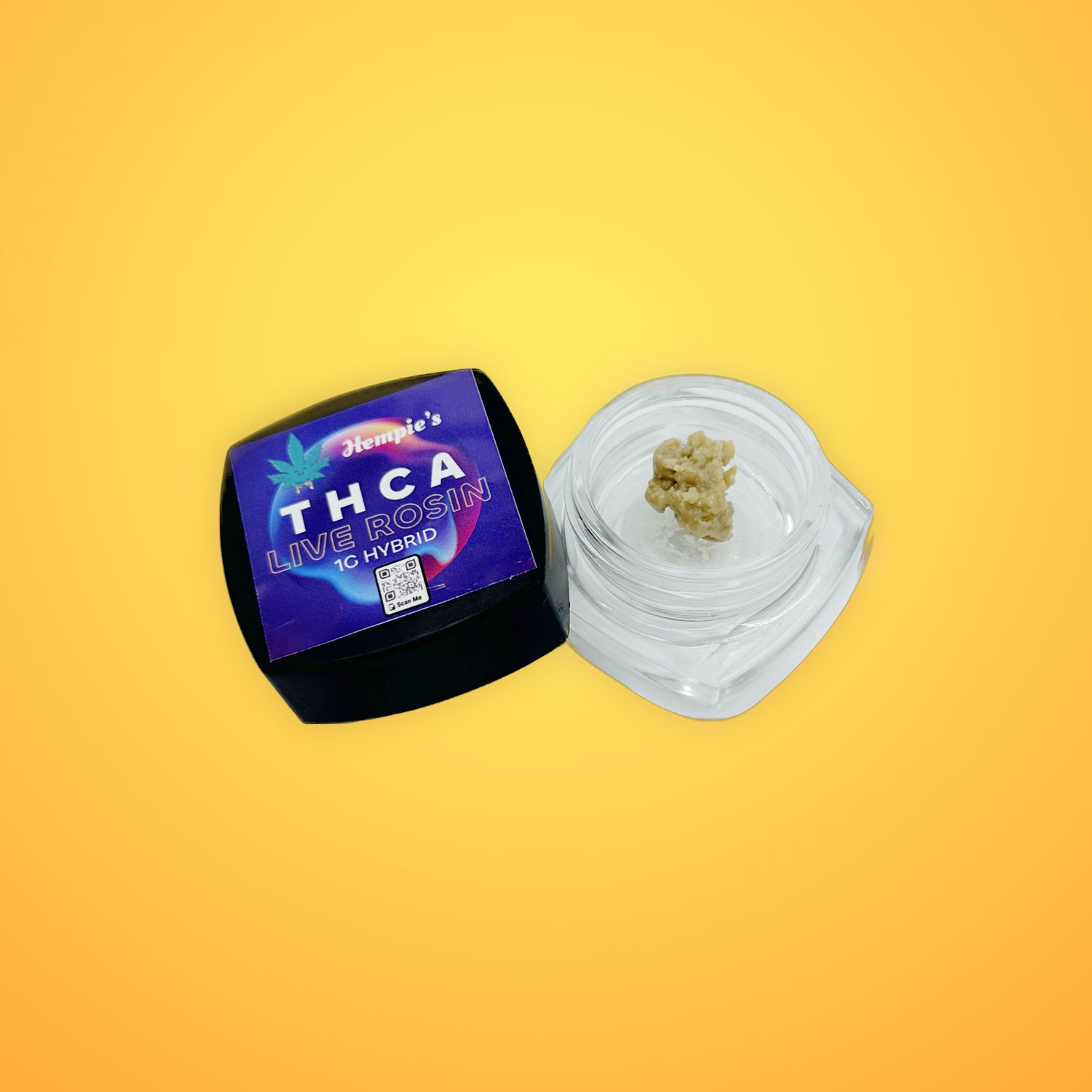 Hempies THCa Live Rosin ‚ Moonlight (Hybrid)
