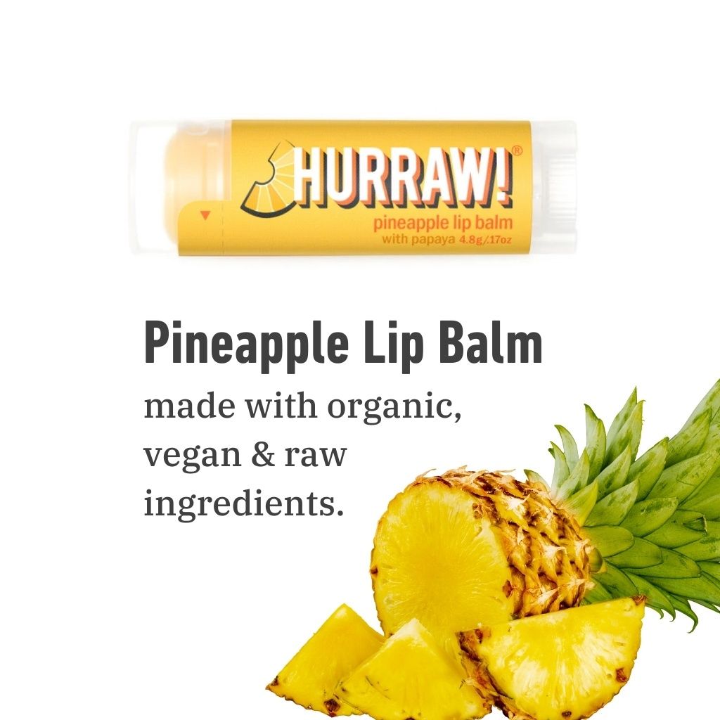 Hurraw! Pineapple Lip Balm