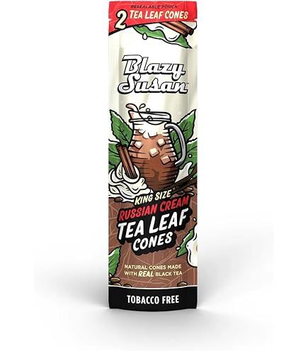 Russian Cream Tea Leaf Cones
