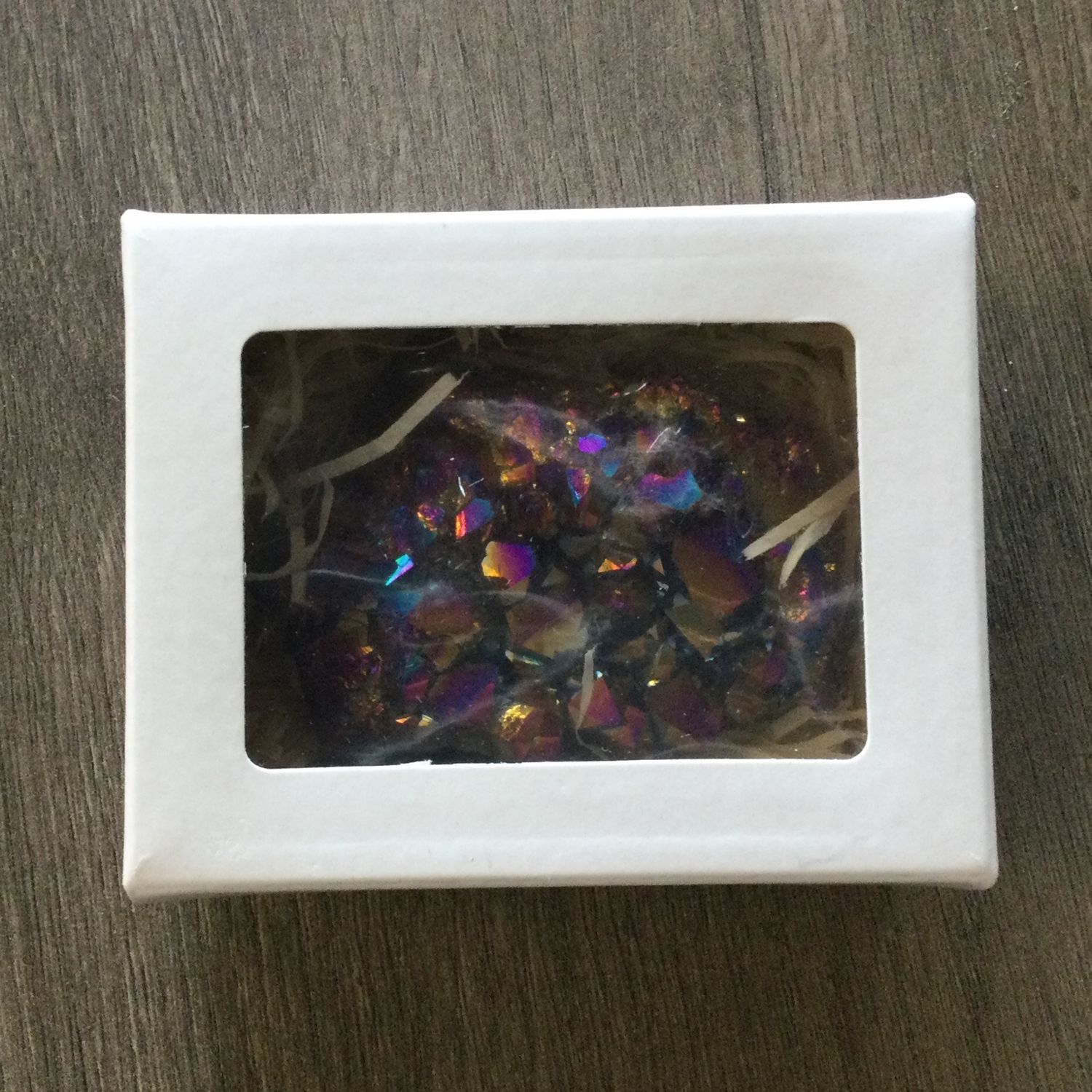 Rainbow Aurora Amethyst Gift Box