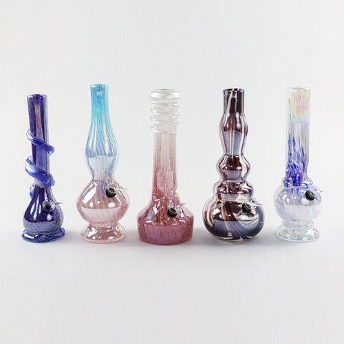 12" Soft Glass Water Pipe - Assorted