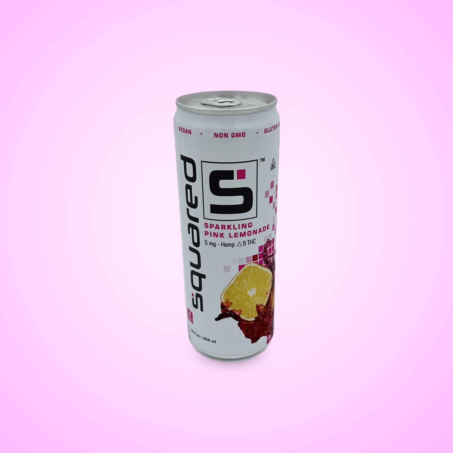 Squared Sparkling Pink Lemonade