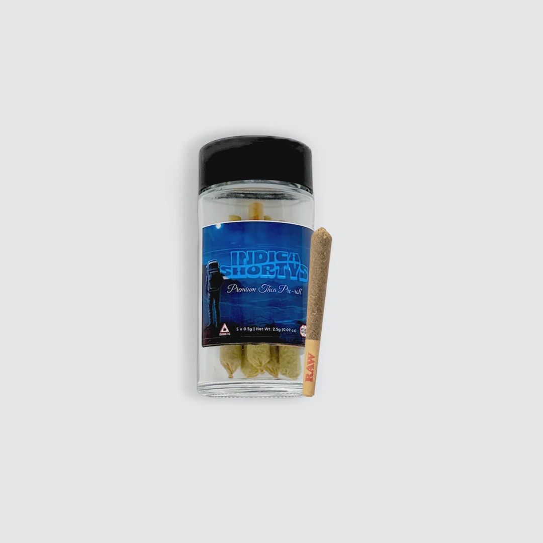 Hempie's Indica THCa Shorties - 5 Pack