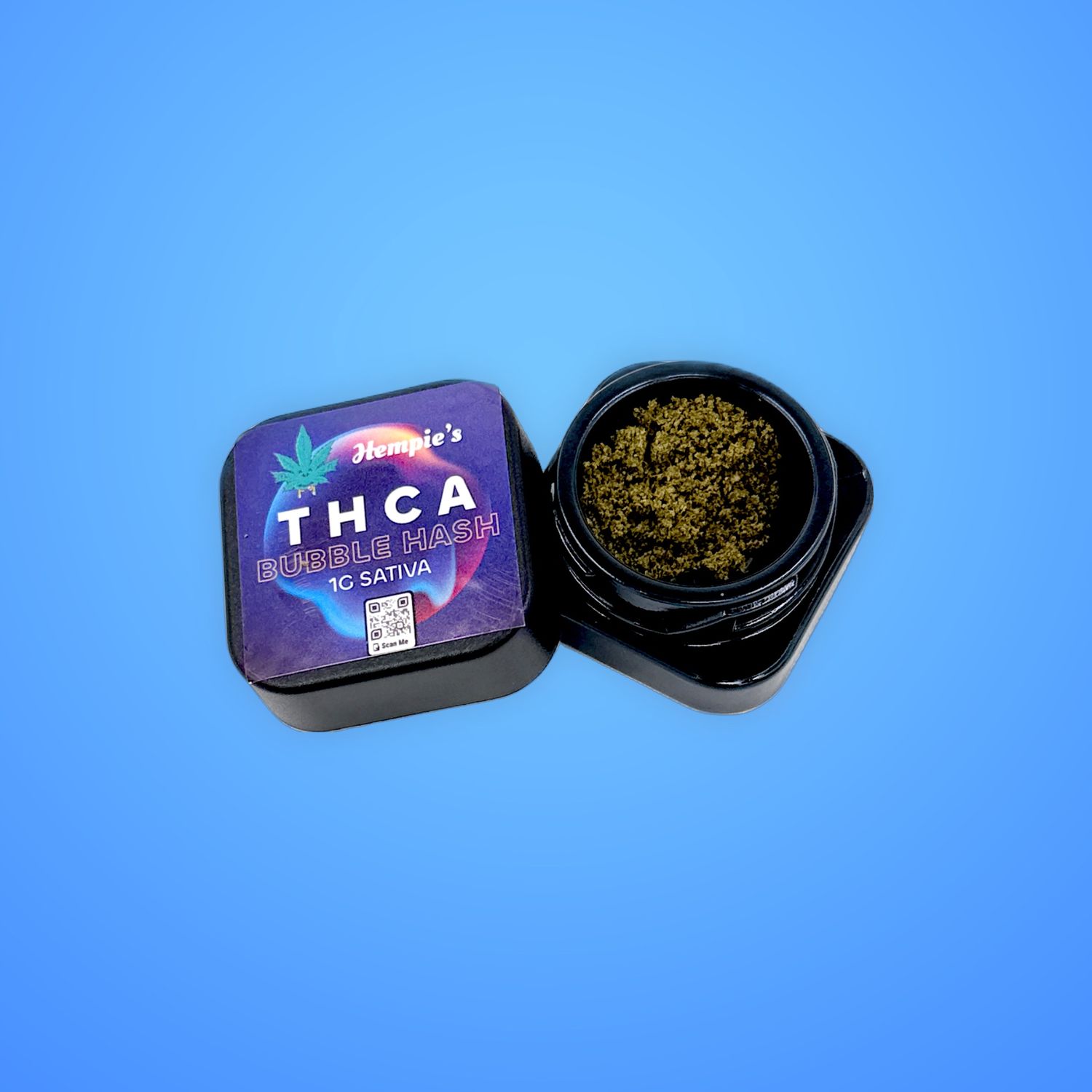 Hempies THCa Bubble Hash ‚ White Widow (Sativa)