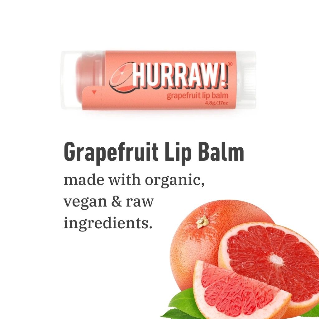 Hurraw! Grapefruit Lip Balm