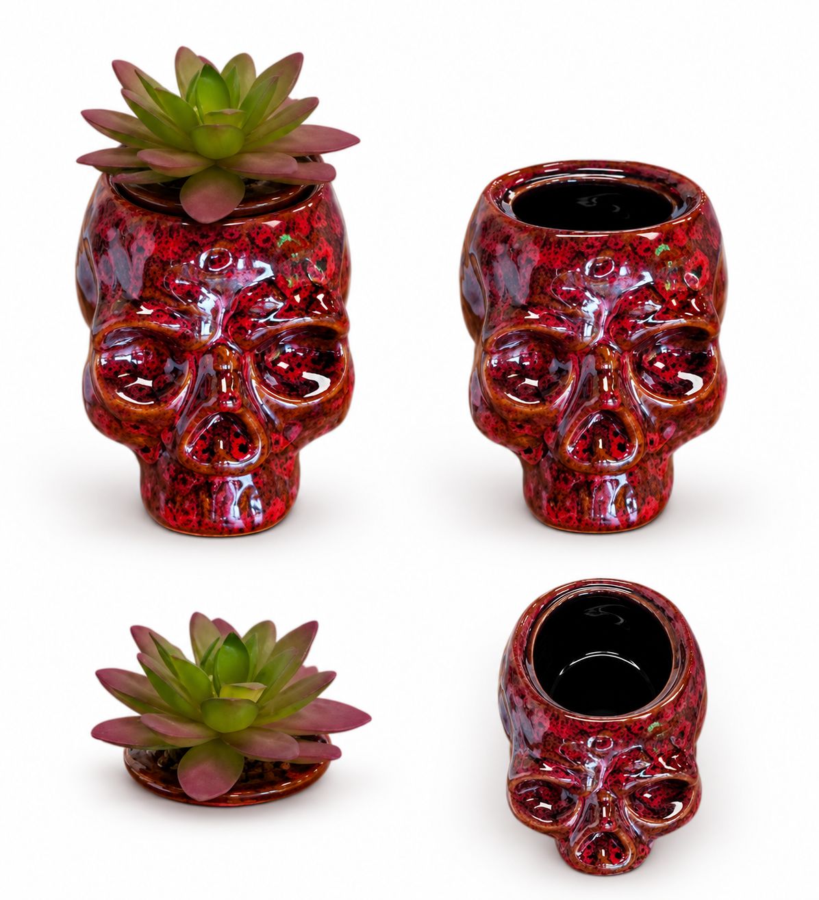 Skull Stash Box (Red)