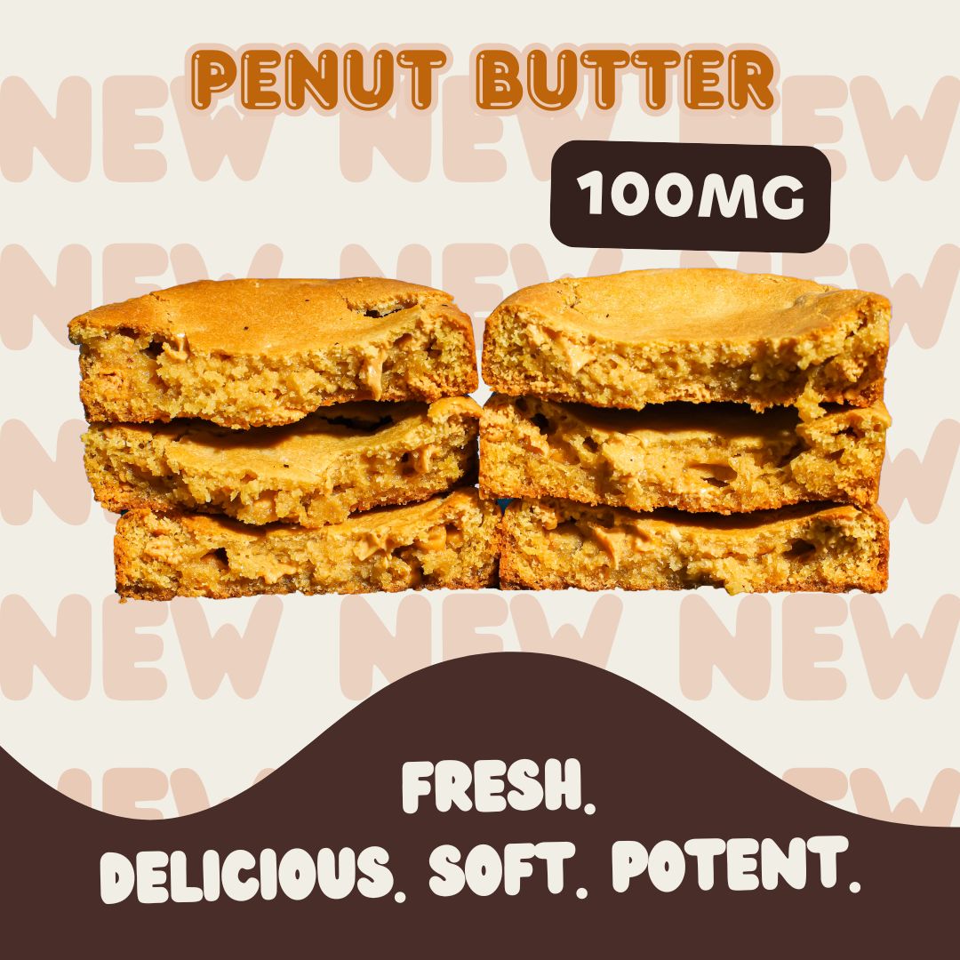 Priimo 100mg D9 Peanut Butter Cookies (2-Pack)