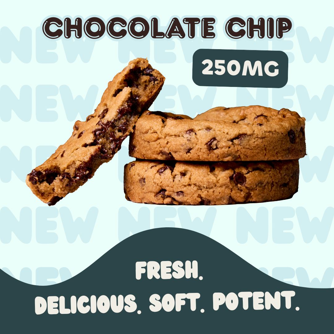 Priimo 250mg Chocolate Chip Cookie (1-Pack)