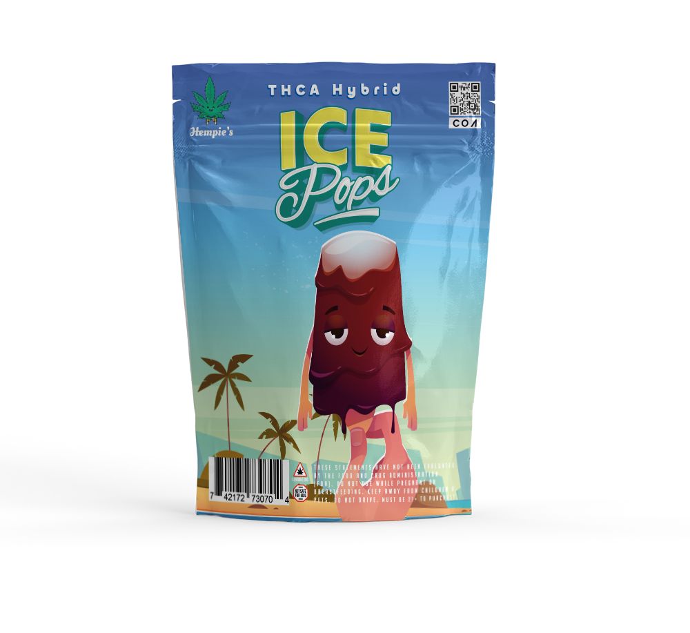 THCA Flower - AAA Ice Pops- Hybrid