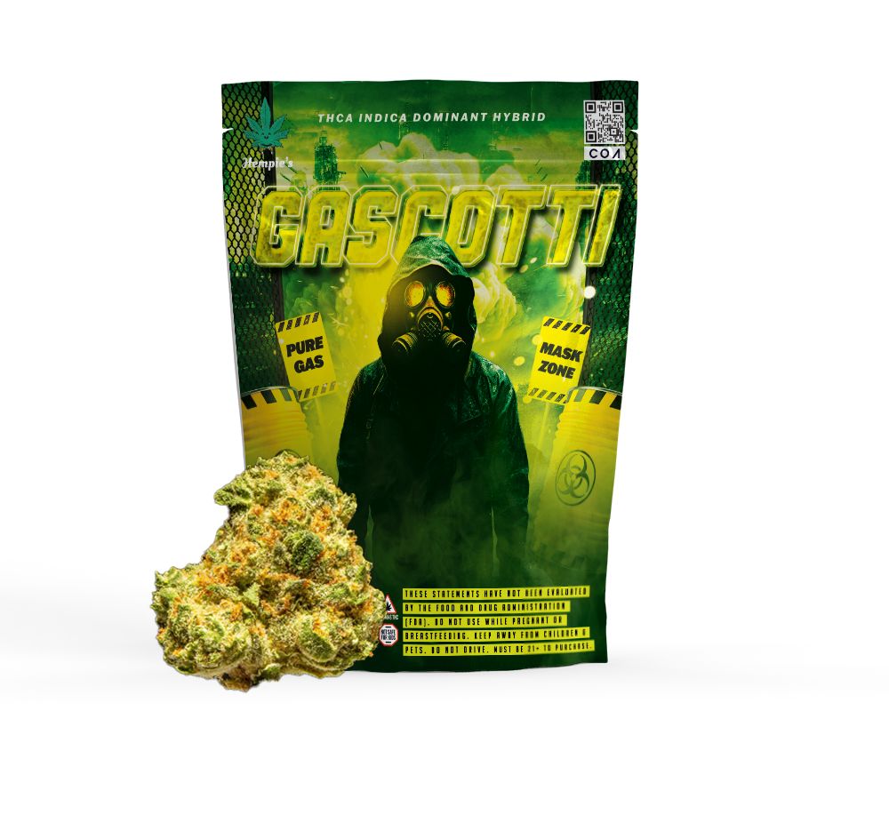 THCA Flower - AAA Gascotti - Indica Dominant Hybrid