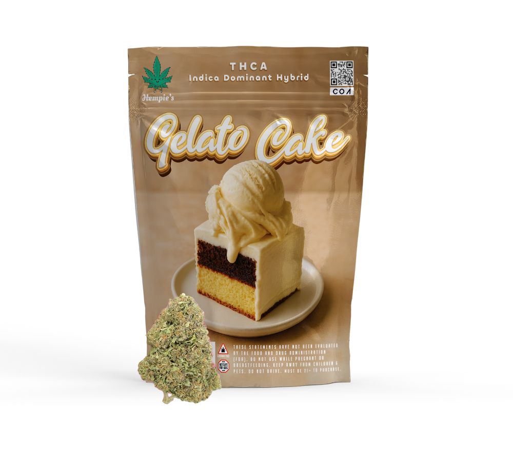 THCA Flower - AAA Gelato Cake - Indica Dominant Hybrid