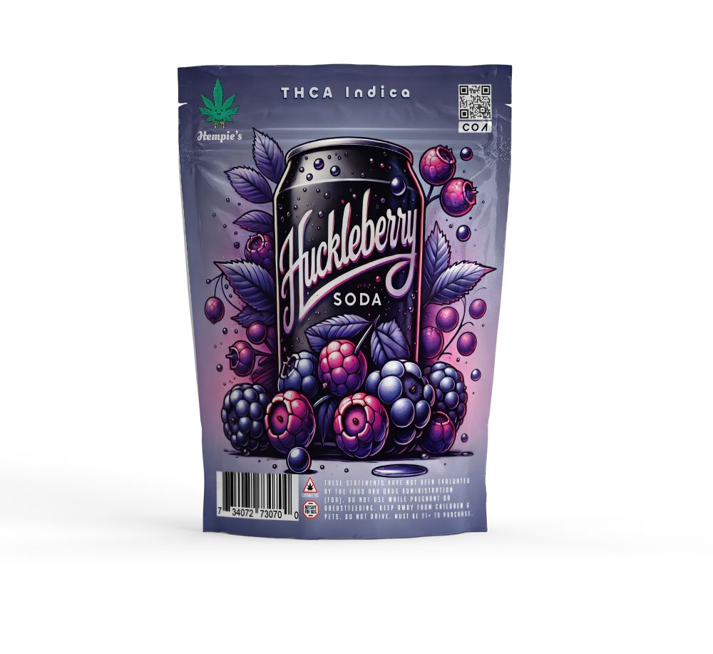 THCA Flower - AAA Huckleberry Soda - Indica