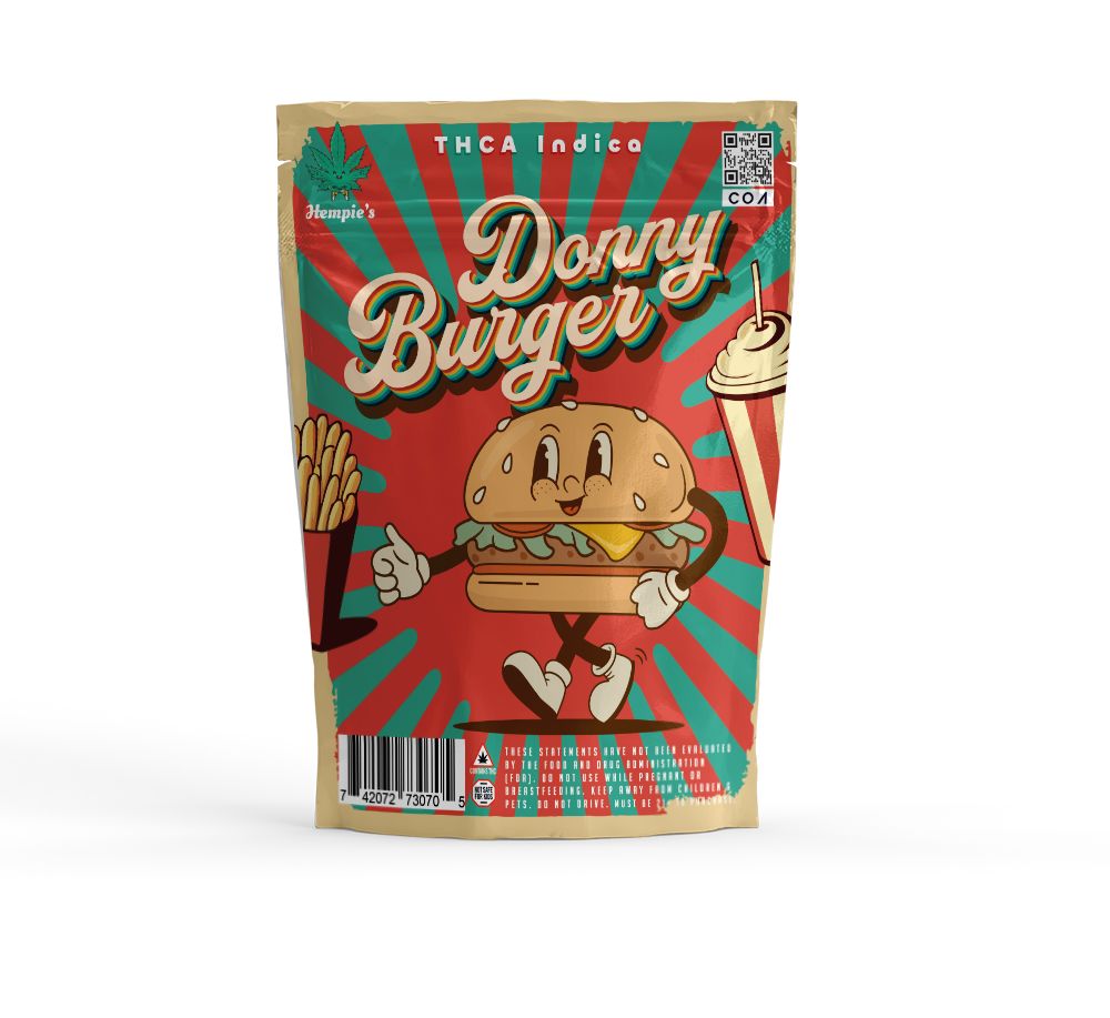 THCA Flower - AAA Donny Burger - Indica
