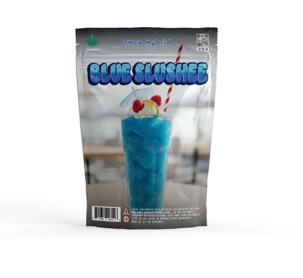 THCA Flower - AAA Blue Slushee - Hybrid